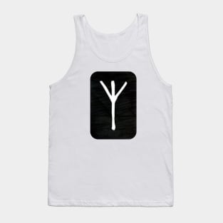 Algiz | Elder Futhark Runes Tank Top